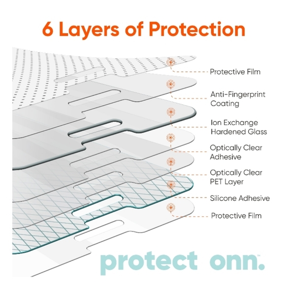 Glass Screen Protector iPhone 6plus, 6Splus, 7plus, 8plus - Picture 2 of 6